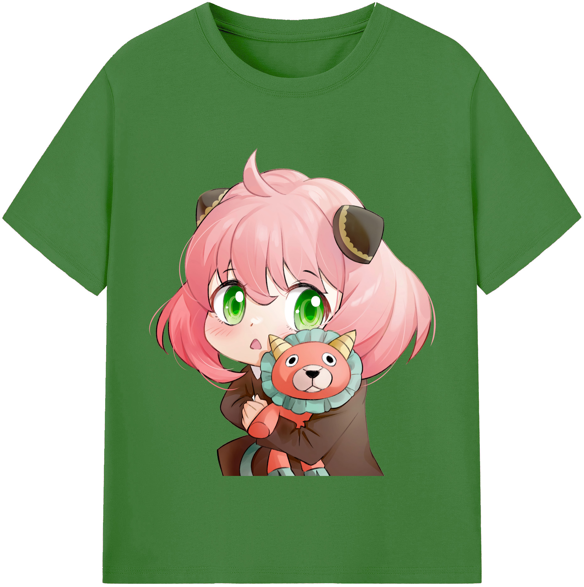 （画像用） SPY×FAMILY间谍家家酒 レディースカジュアルプリントTシャツ（綿100％）